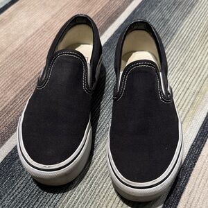 Vans Classic Black Slip-On Shoes